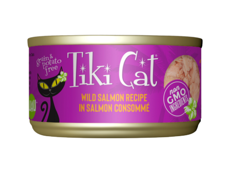 Tiki Cat Luau Grain Free Wild Salmon In Salmon Consomme Canned Cat Food Online