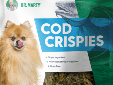 Dr. Marty Cod Crispies Dog Treat Supply