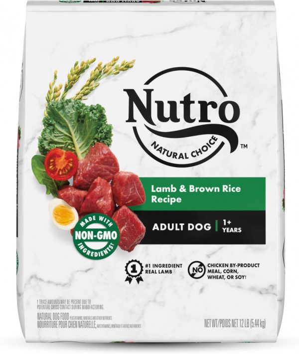 Nutro Natural Choice Adult Lamb & Brown Rice Recipe Dry Dog Food For Discount