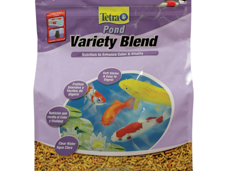 Tetra Pond Variety Blend Color & Vitality Enhancing Koi & Goldfish Fish Food Online now