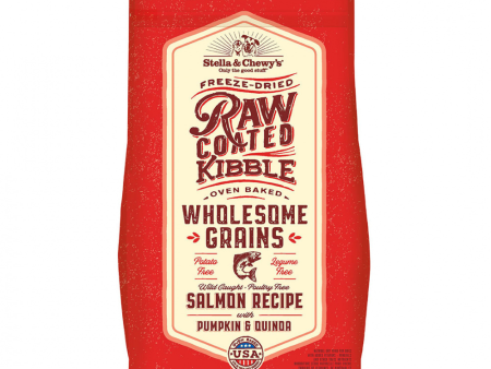 Stella & Chewy s Raw Coated Kibble With Wholesome Wild Caught Salmon Recipe Dry Dog Food Hot on Sale