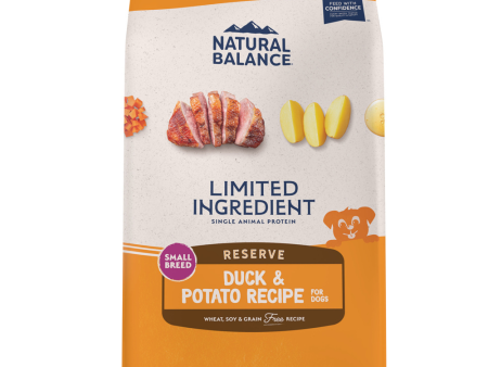 Natural Balance Limited Ingredient Reserve Grain Free Duck & Potato Small Breed Recipe Dry Dog Food Supply