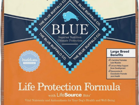 Blue Buffalo Life Protection Formula Large Breed Adult Chicken & Brown Rice Recipe Dry Dog Food For Discount