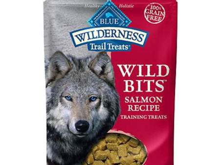 Blue Buffalo Wilderness Trail Treats Salmon Wild Bits Dog Treats Cheap