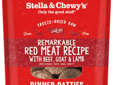 Stella & Chewy s Remarkable Raw Red Meat Recipe Freeze Dried Dinner Patties Dog Food Online Hot Sale