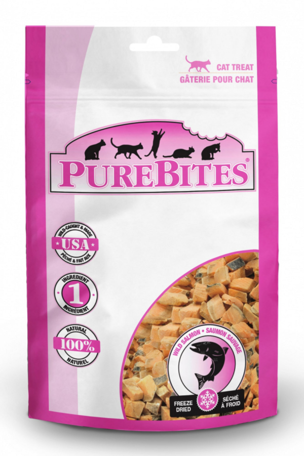 PureBites Salmon Freeze Dried Cat Treats Online Hot Sale