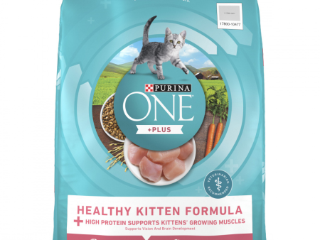 Purina ONE +Plus Healthy Kitten Dry Cat Food Discount