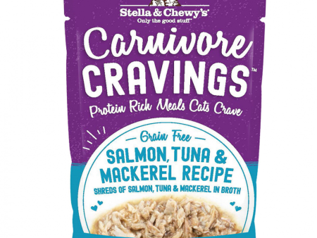 Stella & Chewy s Carnivore Cravings Salmon, Tuna & Mackerel Recipe Wet Cat Food Hot on Sale