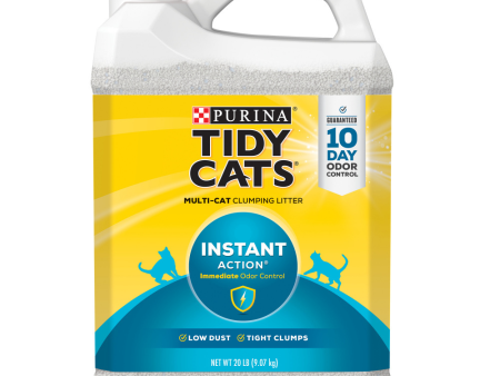 Tidy Cats Scoop Instant Action Litter for Multiple Cats Supply