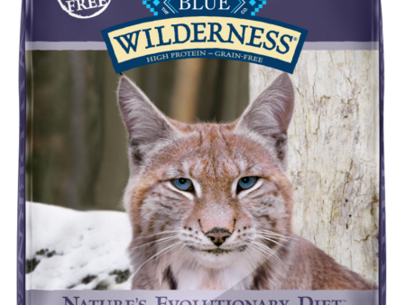 Blue Buffalo Wilderness High-Protein Grain-Free Adult Chicken Recipe Dry Cat Food Online now