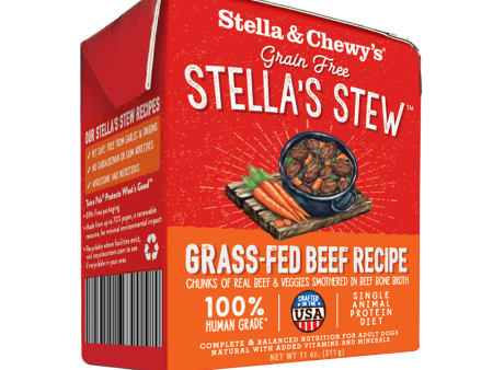 Stella & Chewy s Stella s Stew Grass Fed Beef Recipe Food Topper for Dogs Online now