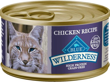 Blue Buffalo Wilderness Chicken Recipe Canned Cat Food Online