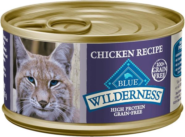 Blue Buffalo Wilderness Chicken Recipe Canned Cat Food Online