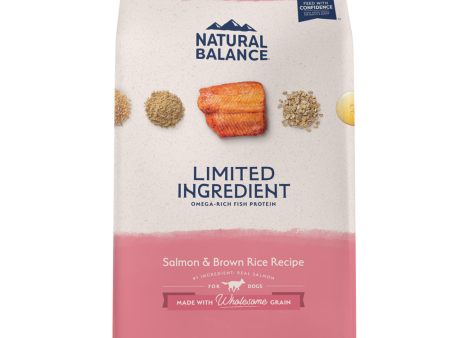 Natural Balance Limited Ingredient Salmon & Brown Rice Recipe Dry Dog Food Supply