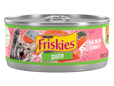 Friskies Pate Salmon Dinner Canned Cat Food Online Sale