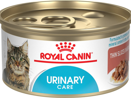 Royal Canin Feline Care Nutrition Urinary Care Thin Slices in Gravy Canned Cat Food For Sale