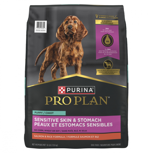 Purina Pro Plan Sensitive Stomach Sensitive Skin & Stomach Salmon & Rice Formula Dry Puppy Food Discount