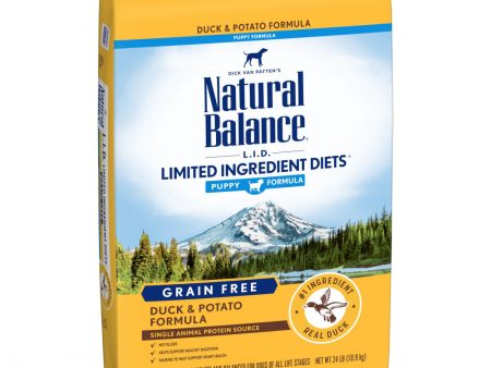 Natural Balance L.I.D. Limited Ingredient Diets Grain Free Potato and Duck Puppy Formula Dry Dog Food Online Sale