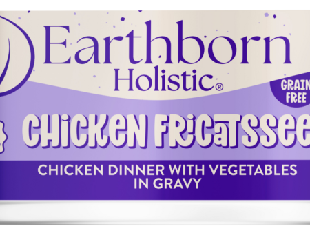 Earthborn Holistic Grain Free Chicken Fricatssee Canned Cat Food For Discount