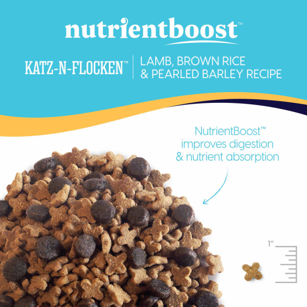 Solid Gold NutrientBoost Katz-N-Flocken with Lamb, Brown Rice & Pearled Barley Dry Cat Food For Discount