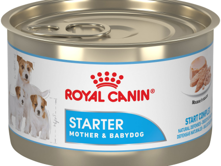 Royal Canin Size Health Nutrition Starter Mother & Babydog Mousse In Sauce Canned Dog Food For Cheap