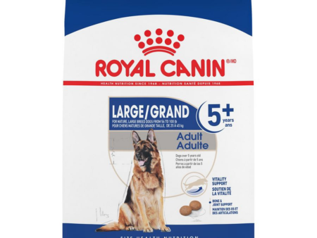 Royal Canin Size Health Nutrition Large Breed Adult 5+ Dry Dog Food For Discount