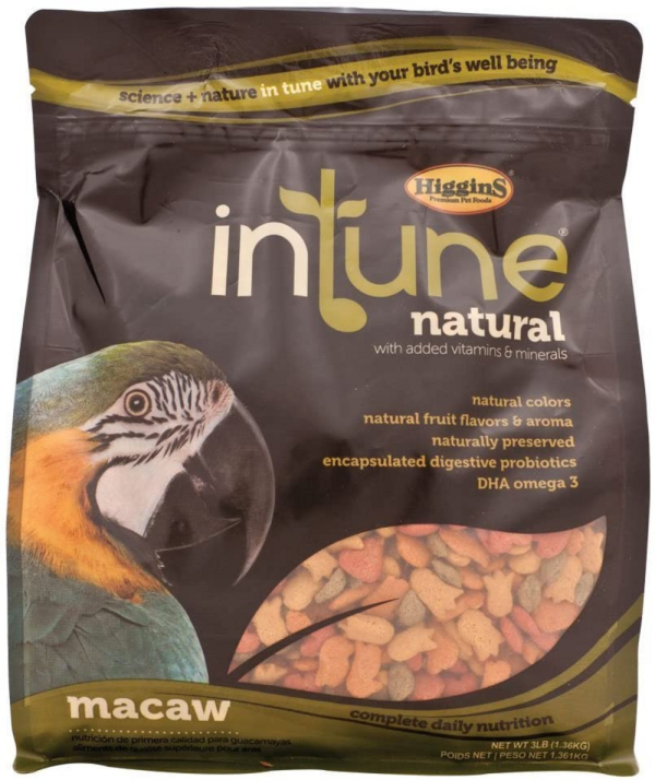 Higgins inTune Macaw Food Sale