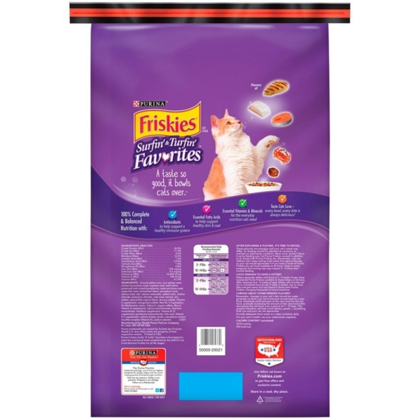 Friskies Surfin andTurfin Favorites Dry Cat Food Online Sale