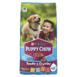 Purina Puppy Chow Tender and Crunchy Beef Recipe Dry Dog Food Online now