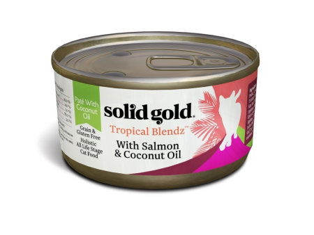 Solid Gold Tropical Blendz Grain Free Pate with Salmon & Coconut Oil Canned Cat Food For Cheap