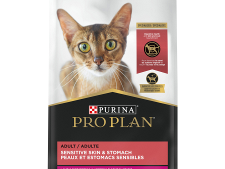 Purina Pro Plan High Protein Sensitive Skin & Stomach Lamb & Rice Formula Dry Cat Food Online Sale