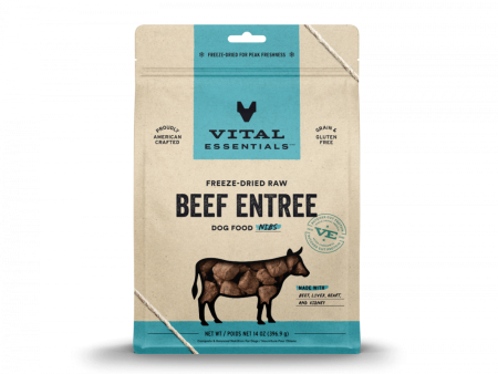 Vital Essentials Beef Nibblets Freeze Dried Dog Food Sale