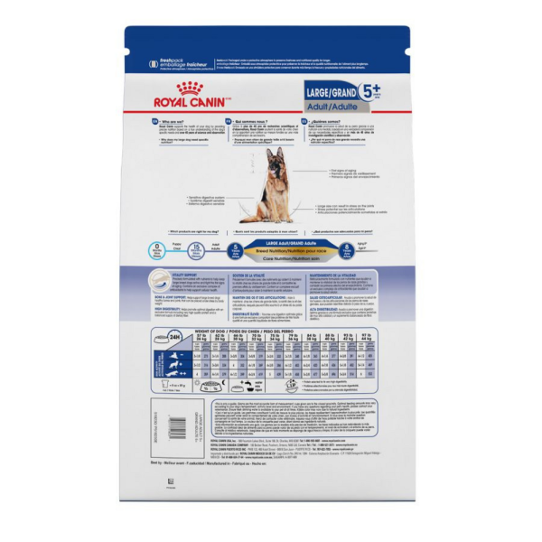 Royal Canin Size Health Nutrition Large Breed Adult 5+ Dry Dog Food For Discount