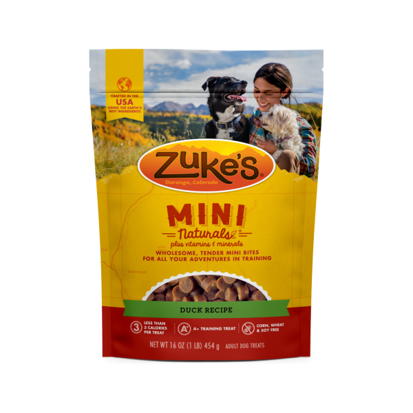 Zukes Mini Naturals Duck Dog Treats Online Hot Sale