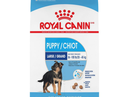 Royal Canin Size Health Nutrition Large Breed Puppy Dry Dog Food on Sale