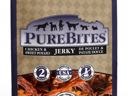 PureBites Chicken & Sweet Potato Jerky Dog Treats Hot on Sale