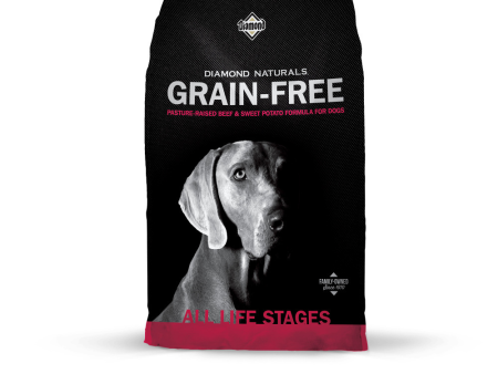 Diamond Naturals Grain Free Beef & Sweet Potato Dry Dog Food Cheap