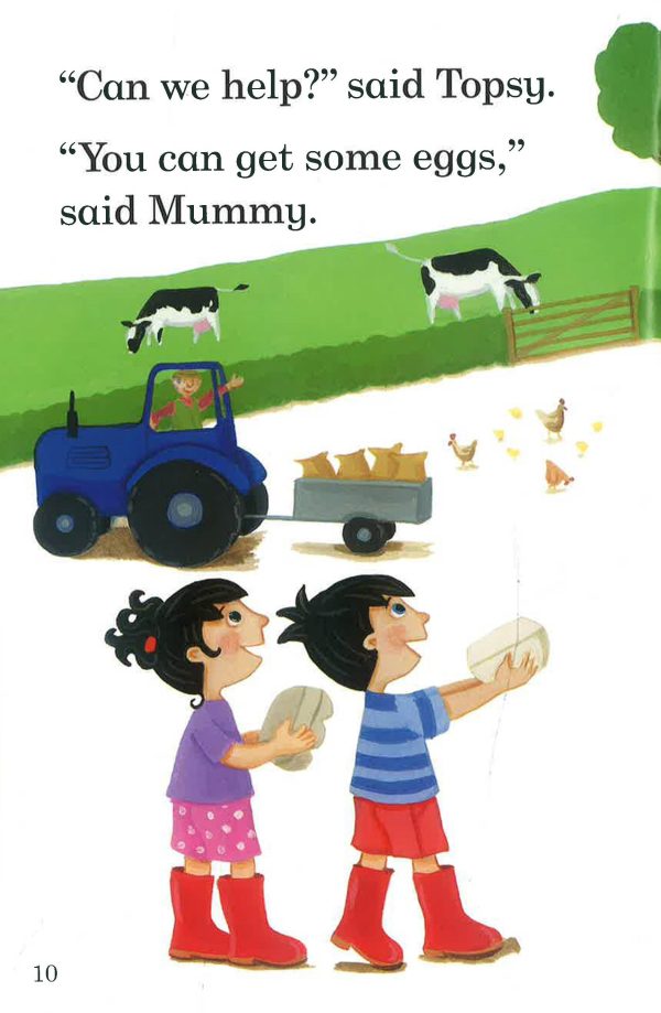 Topsy And Tim: At The Farm - Read It Yourself With Ladybird: Level 1 For Sale