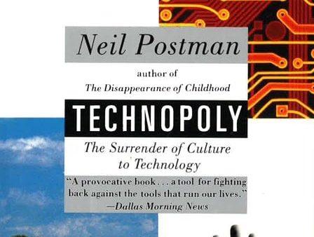 Technopoly: The Surrender Of Culture To Technology Hot on Sale