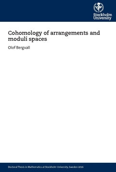 Cohomology of arrangements and moduli spaces Online Hot Sale