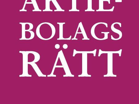 Aktiebolagsrätt Hot on Sale