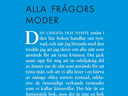 Alla frågors moder on Sale