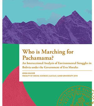 Who is Marching for Pachamama? Online